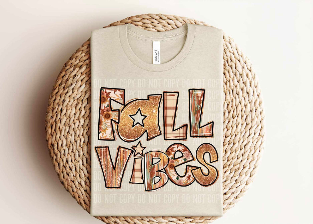 Fall vibes fall patterns (Caplinger) 55724 DTF transfer