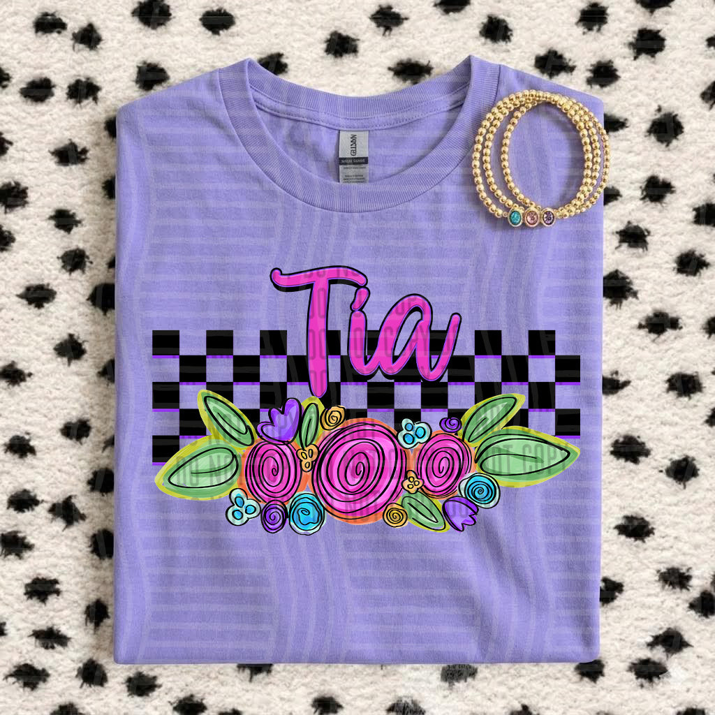 purple tia (Caplinger) DTF Transfer