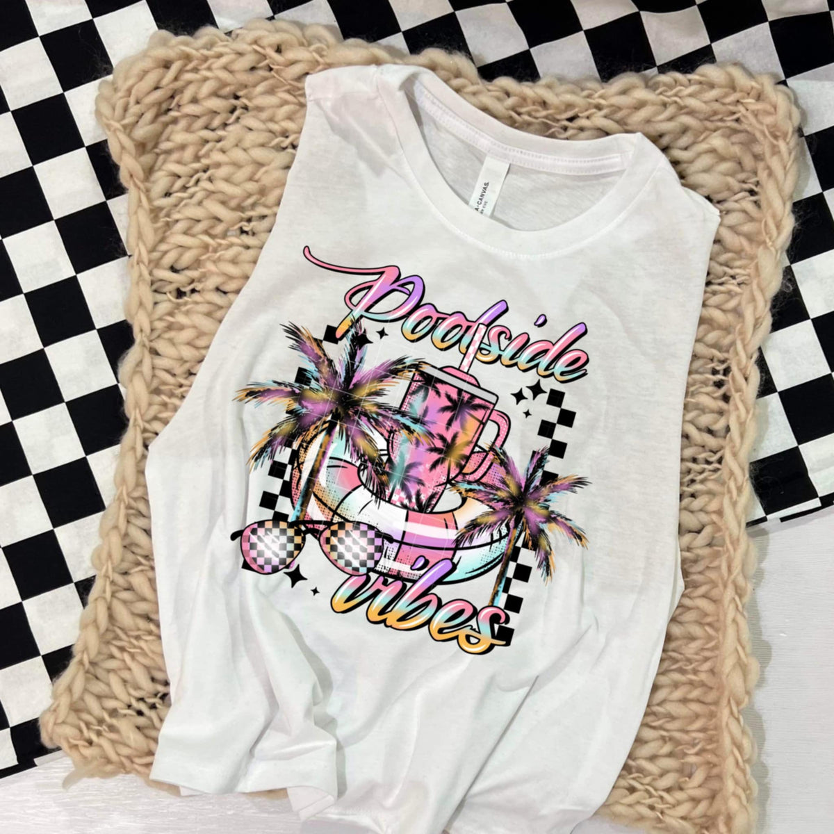 Poolside vibes (CSC) 100347 DTF transfer