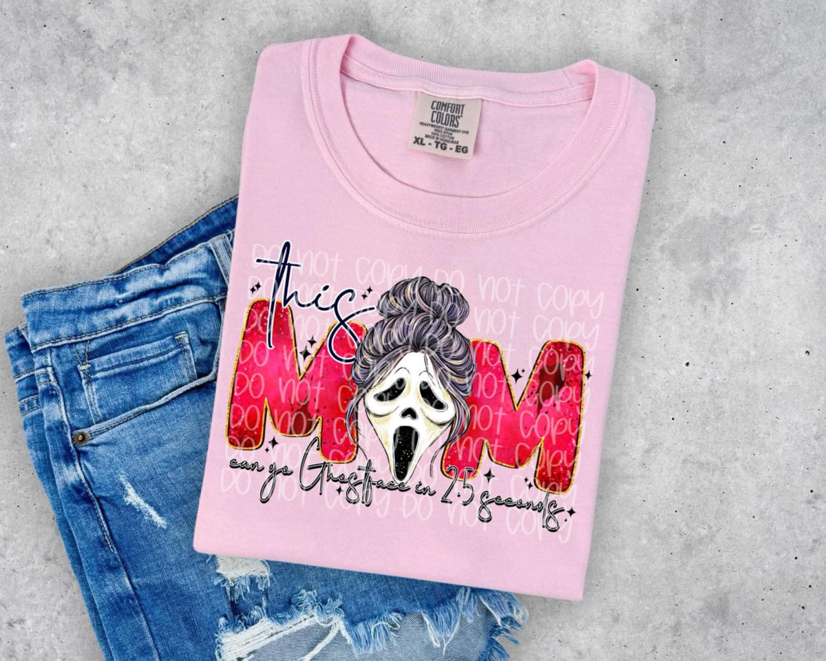 This Mom Ghost f SSD DTF transfer