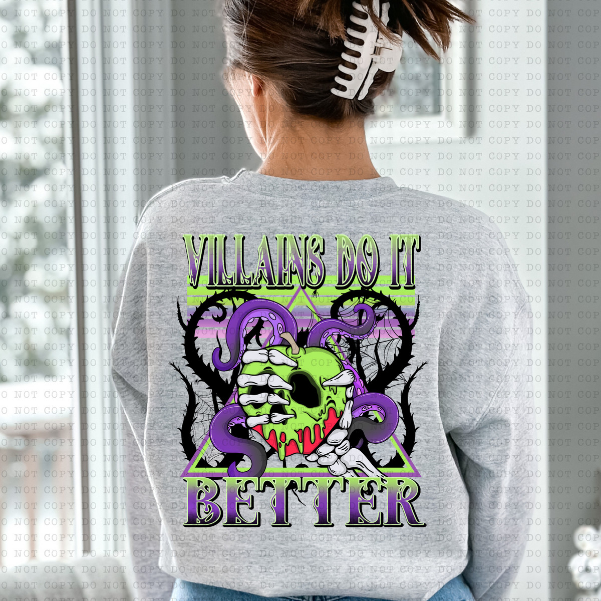 Villains Do It Better BACK ONLY 3514 DTF TRANSFER