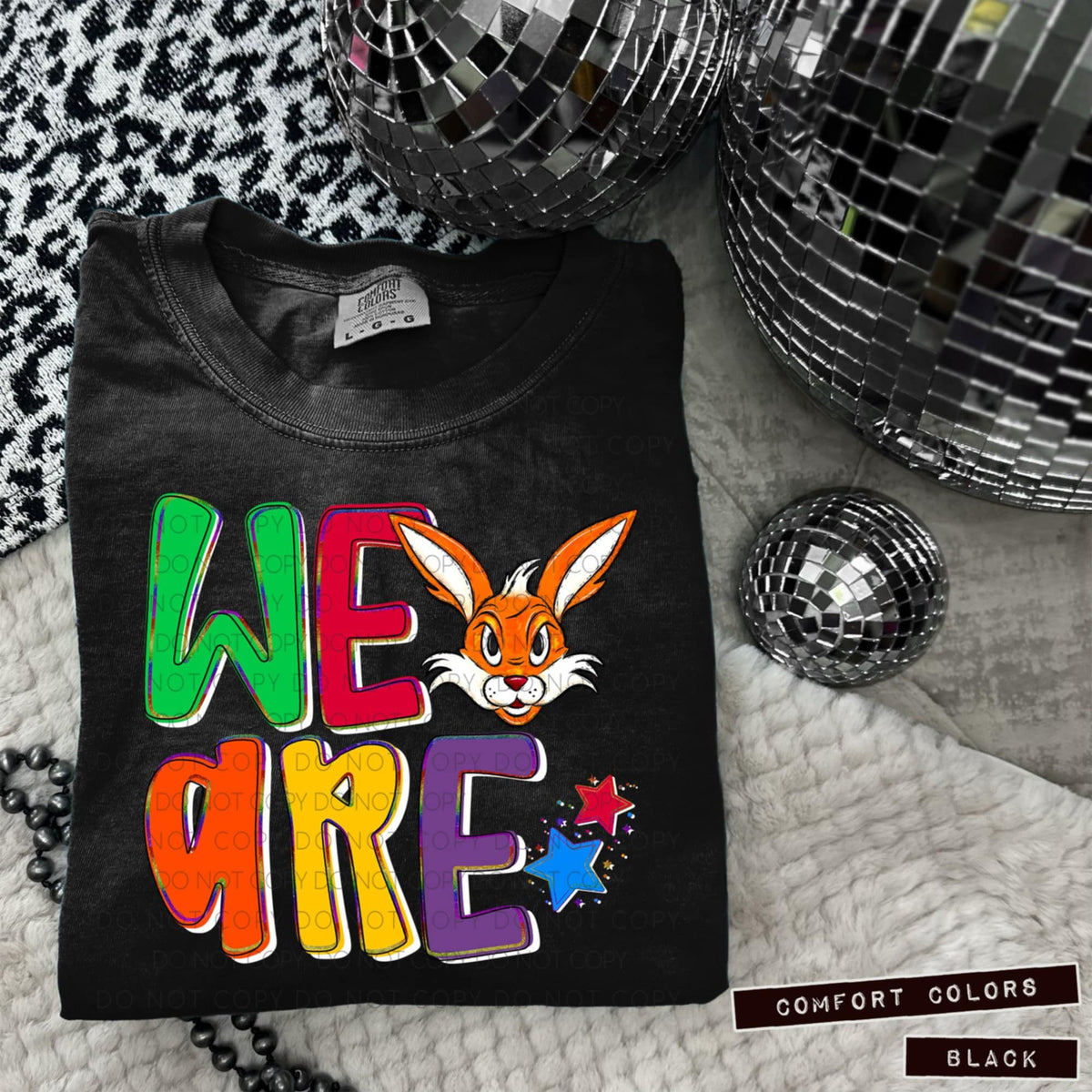 We are jackrabbits orange (Caplinger) 100802 DTF transfer