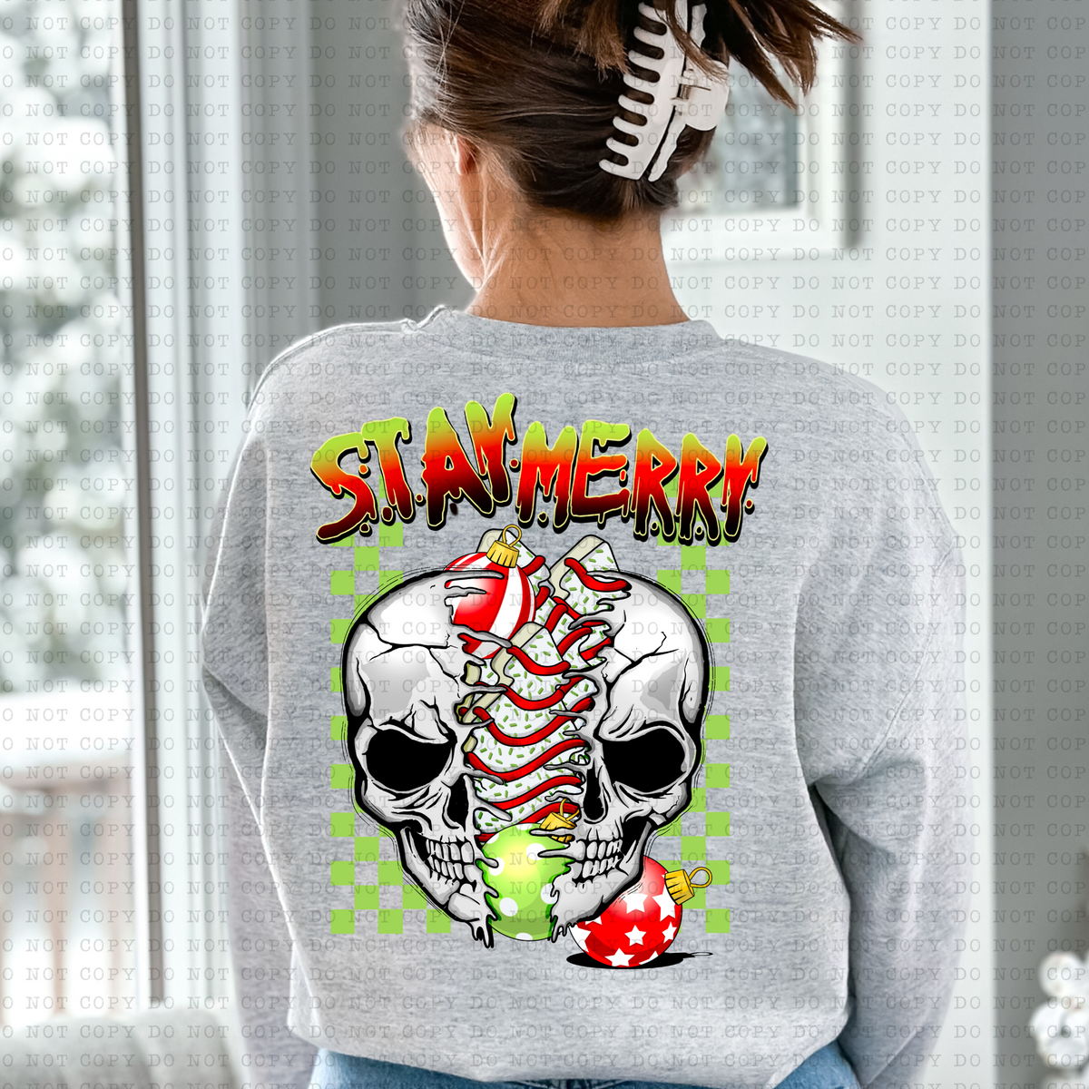 Stay Merry BACK ONLY 3530 DTF TRANSFER