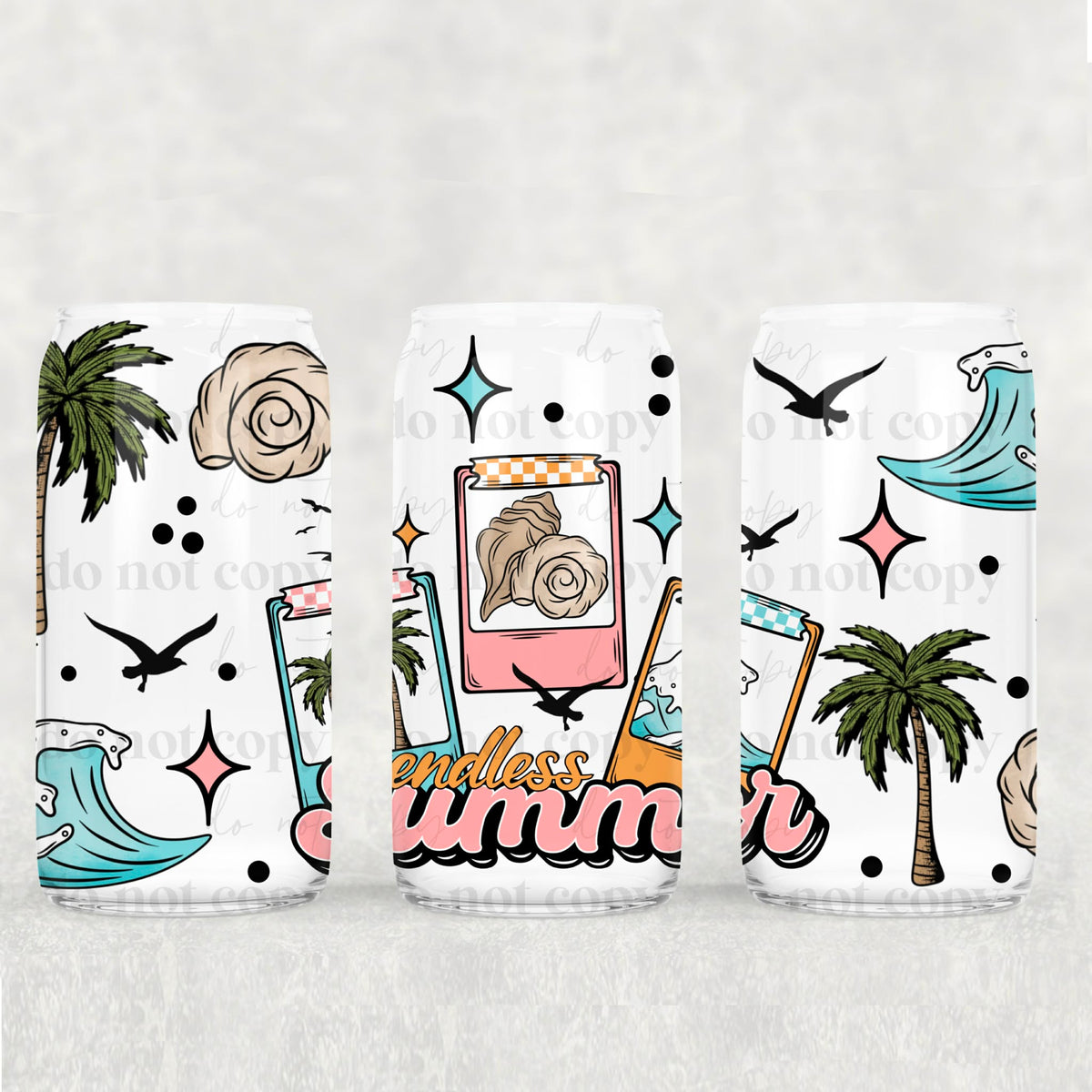 Endless summer (CSC) UV DTF WRAP