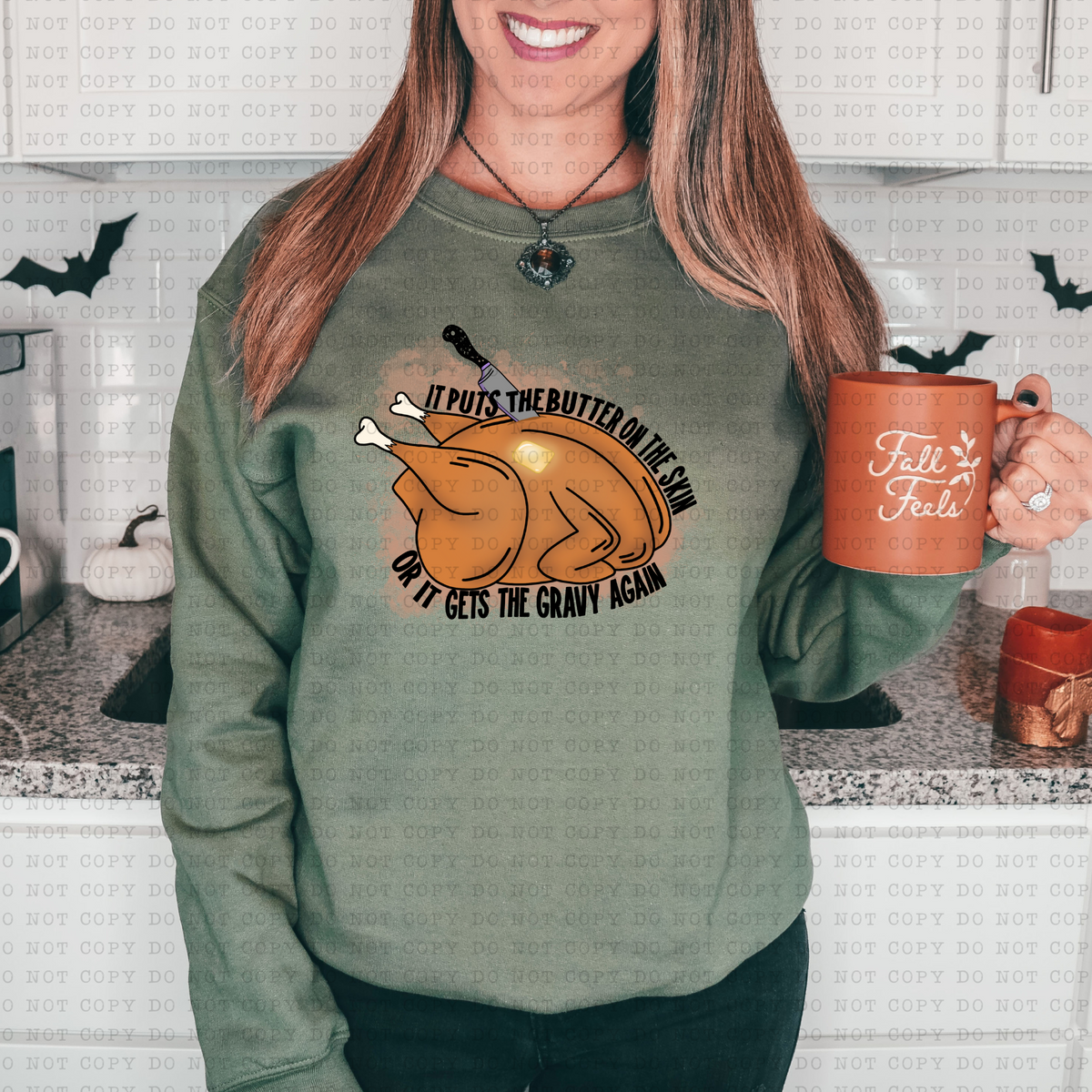 It Puts The Butter On The Skin 3533 DTF TRANSFER