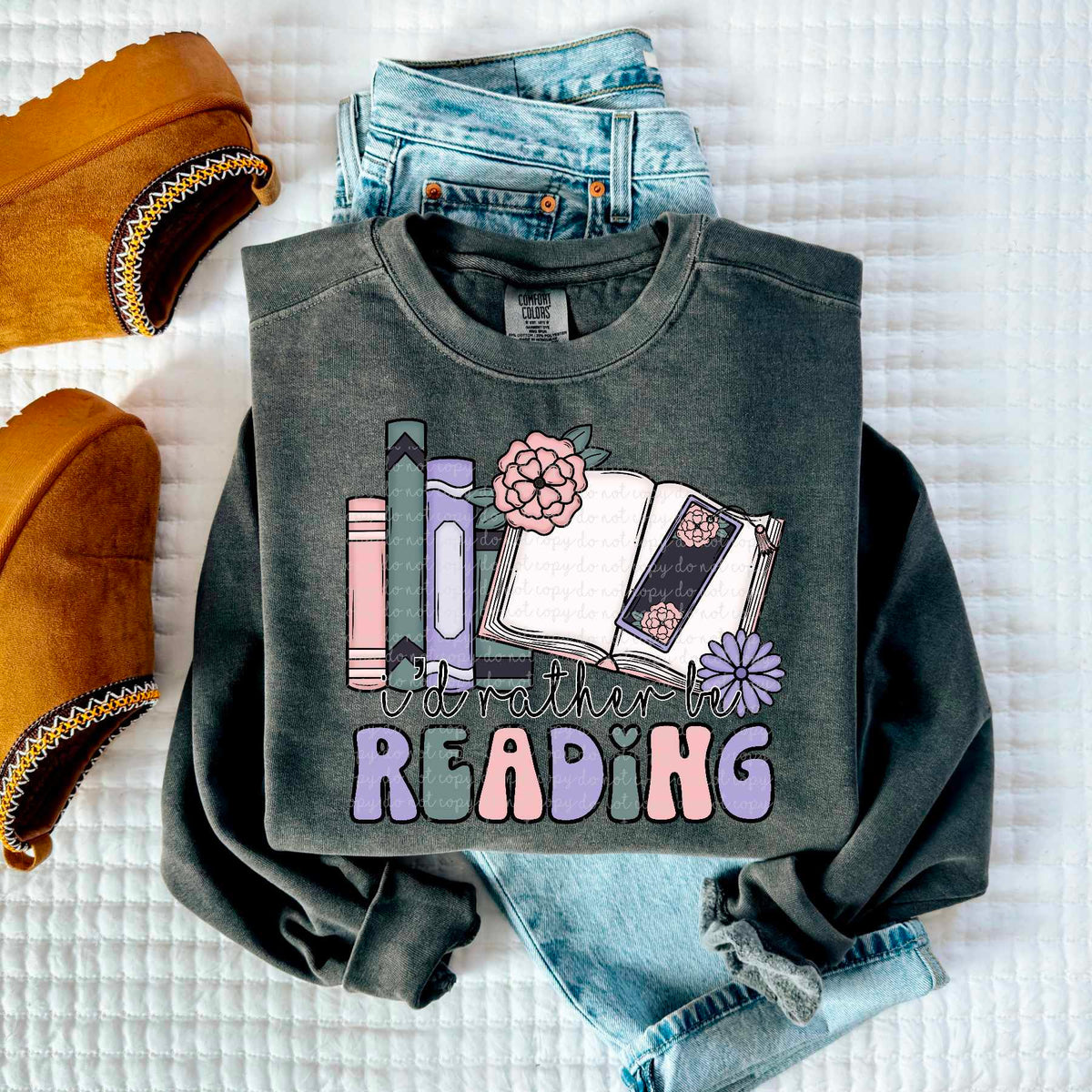 I’d rather be reading (CMLD) 84710 DTF transfer
