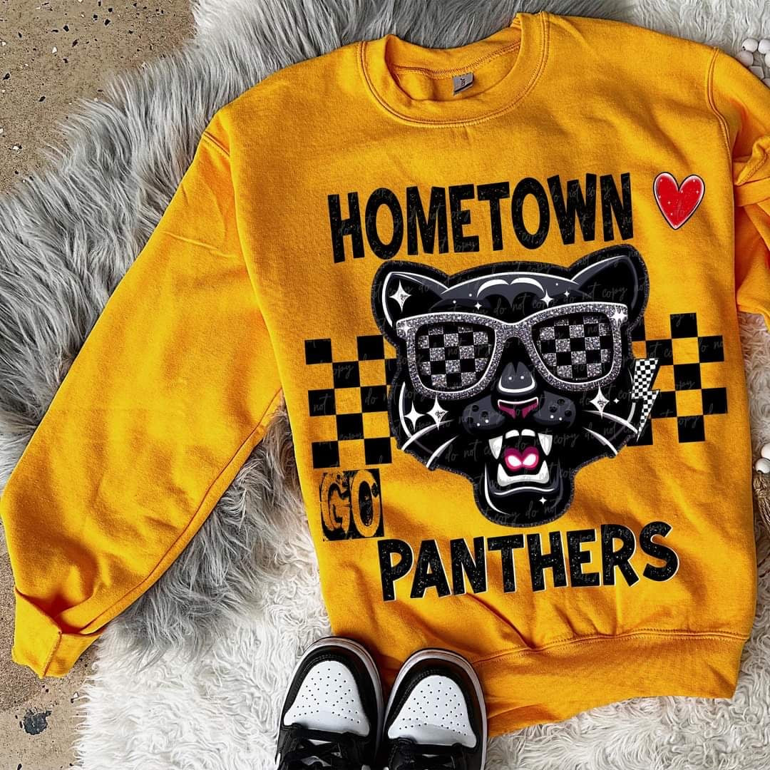 Hometown panthers (VIRGO) 55701 DTF transfer
