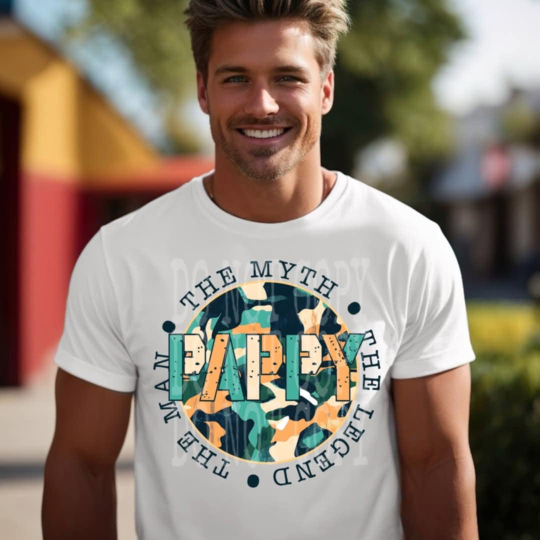 Pappy the man the myth the legend (PH) 103620 DTF transfer