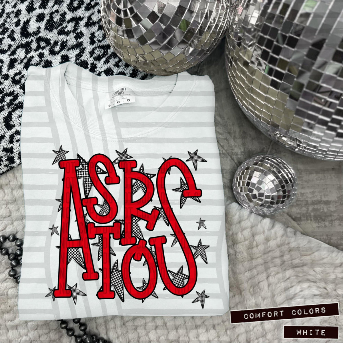 Red Staggered Mascots (Caplinger)