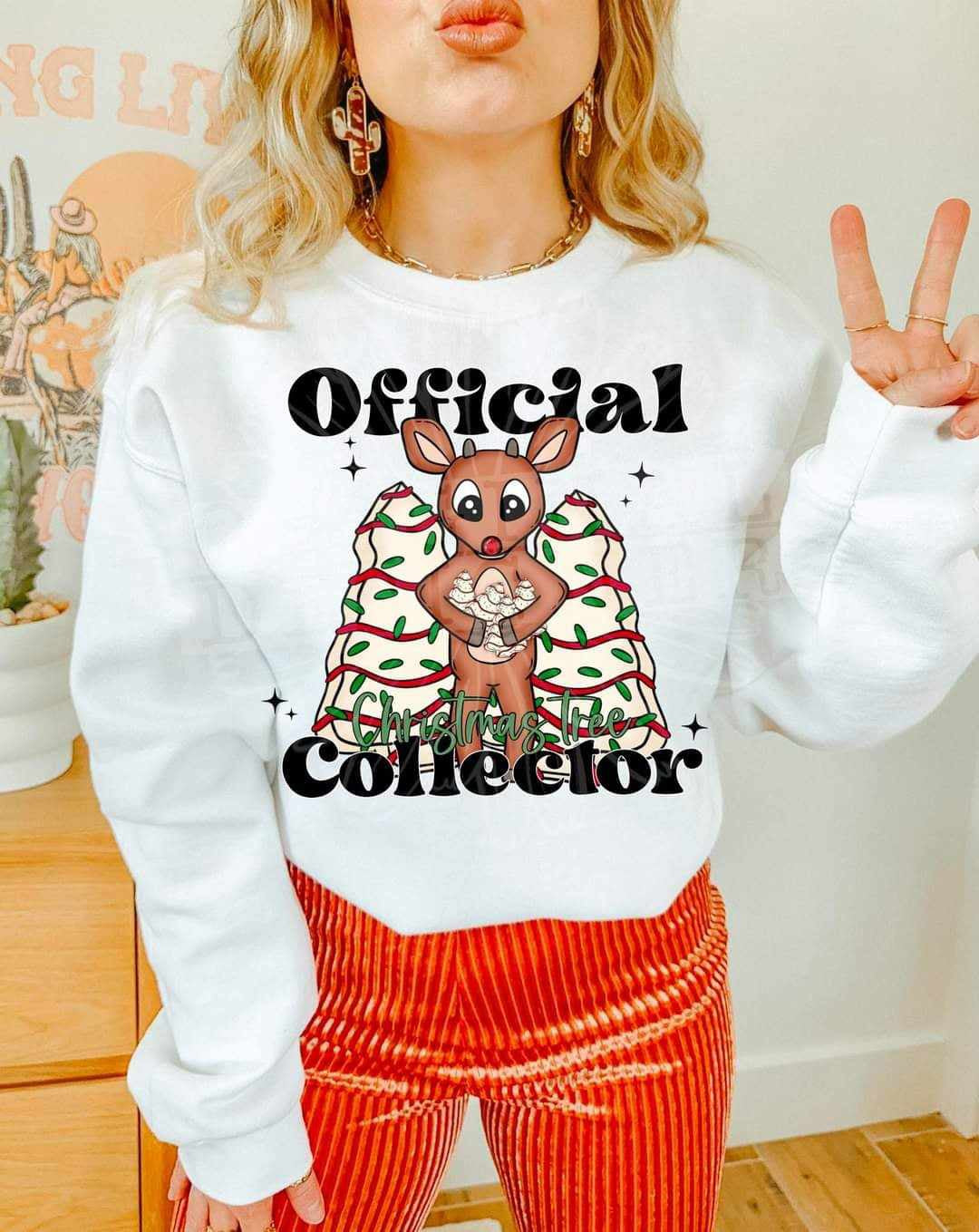 Official Christmas tree collector (DDD) 64999 DTF transfer