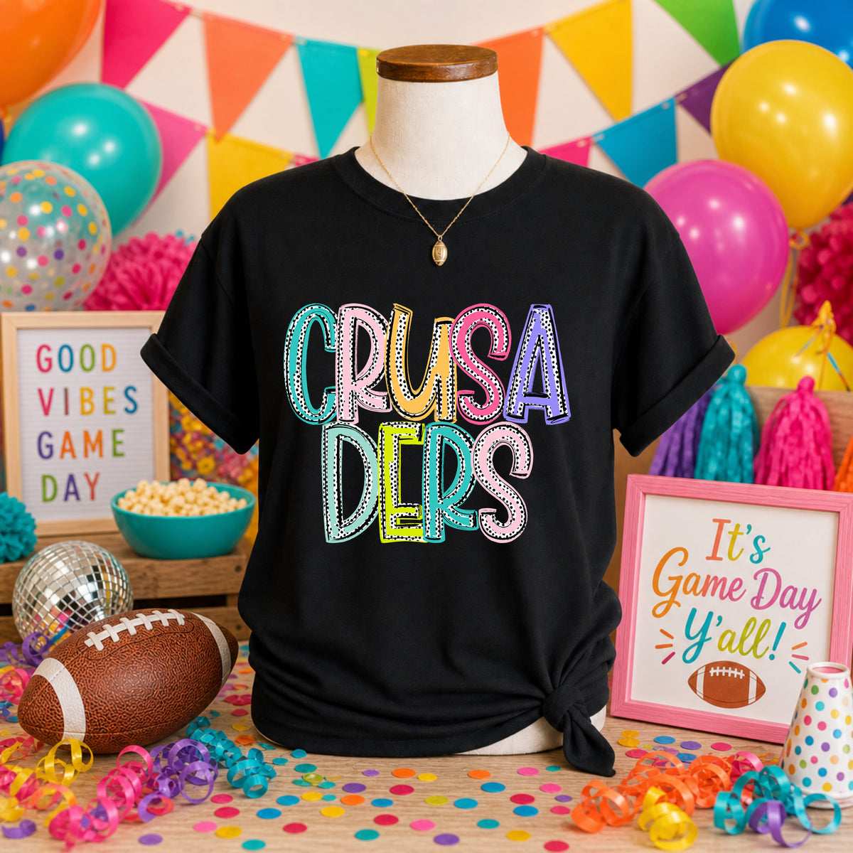 Crusaders Dixie Dot (S&G) DTF transfer