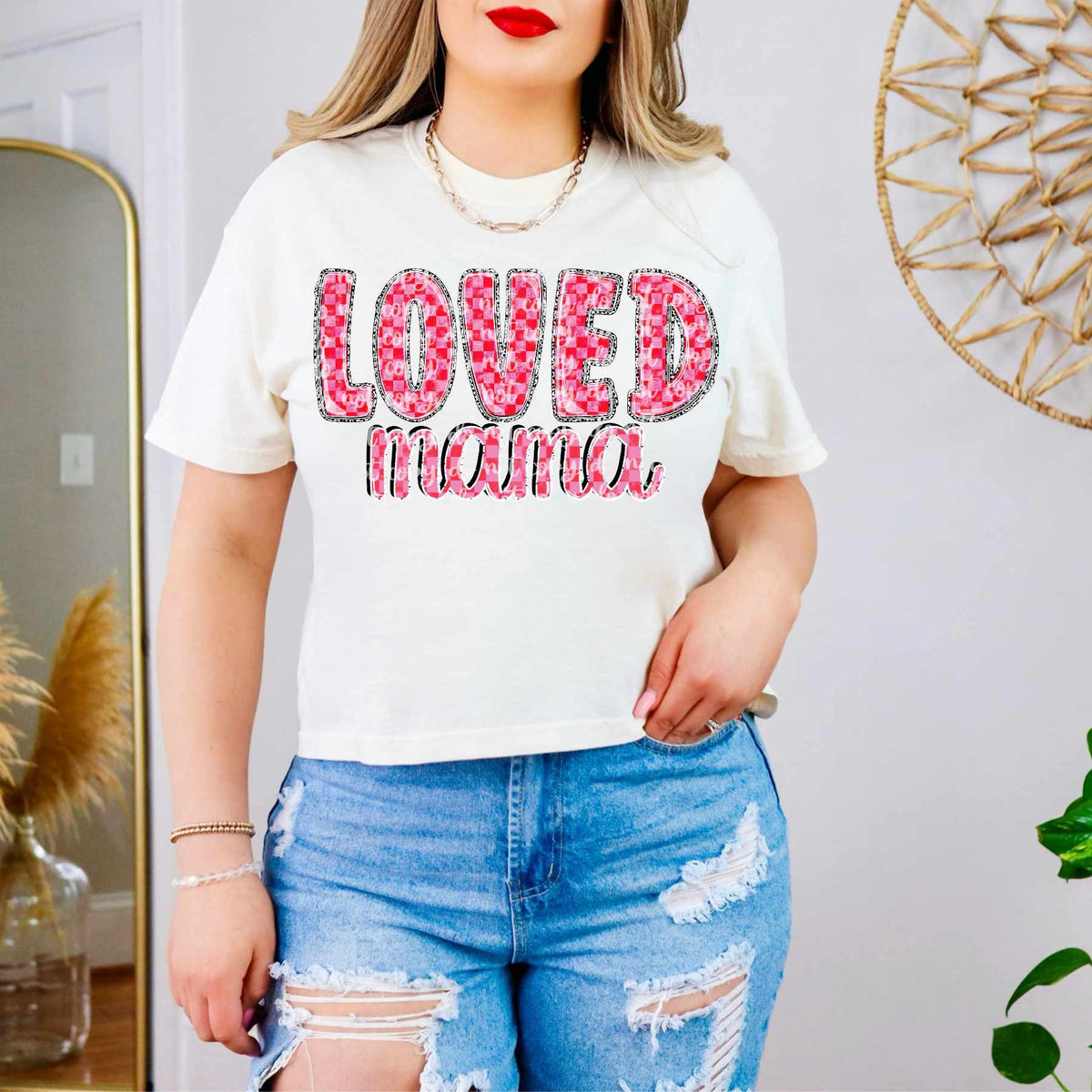 Loved mama (LANE) 77575 DTF transfer
