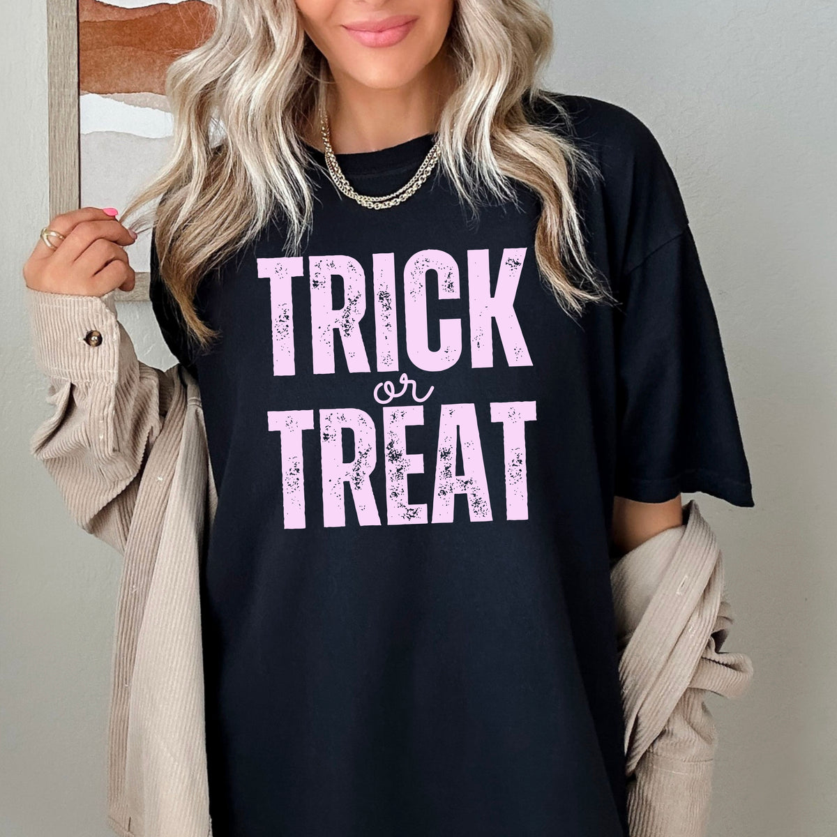 Trick Or Treat Purple 110849 DTF transfer