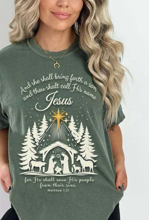 And she shall bring forth a son 65248 DTF transfer