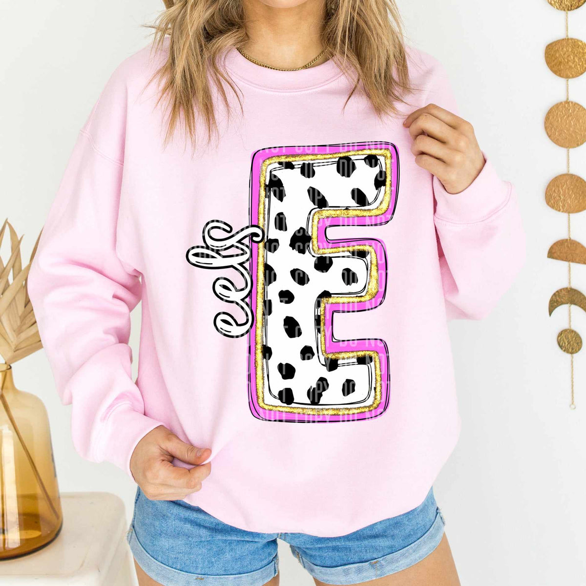 Eels Polka Font Mascot Caplinger 56166 DTF transfer