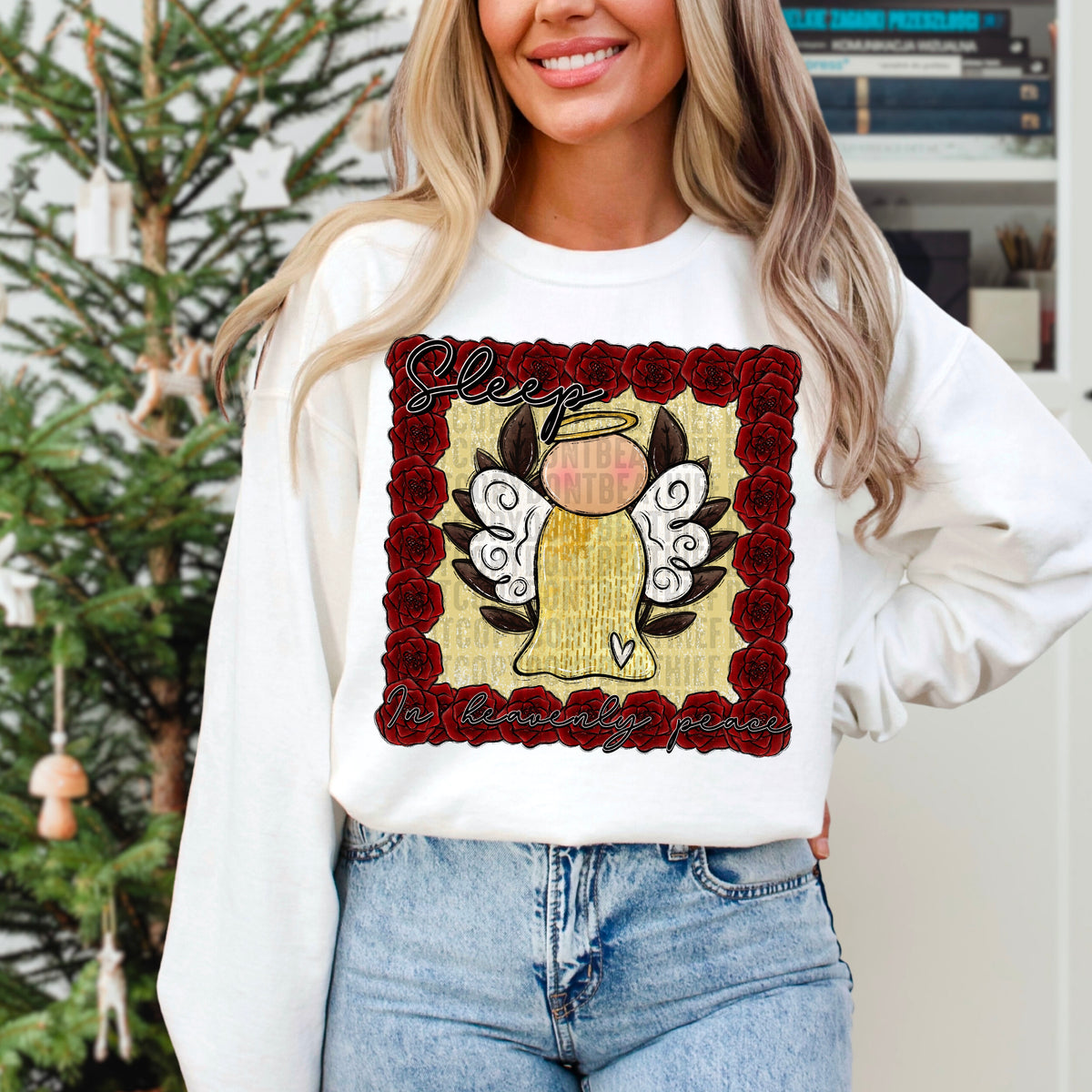 Sleep in heavenly peace 103592 DTF transfer