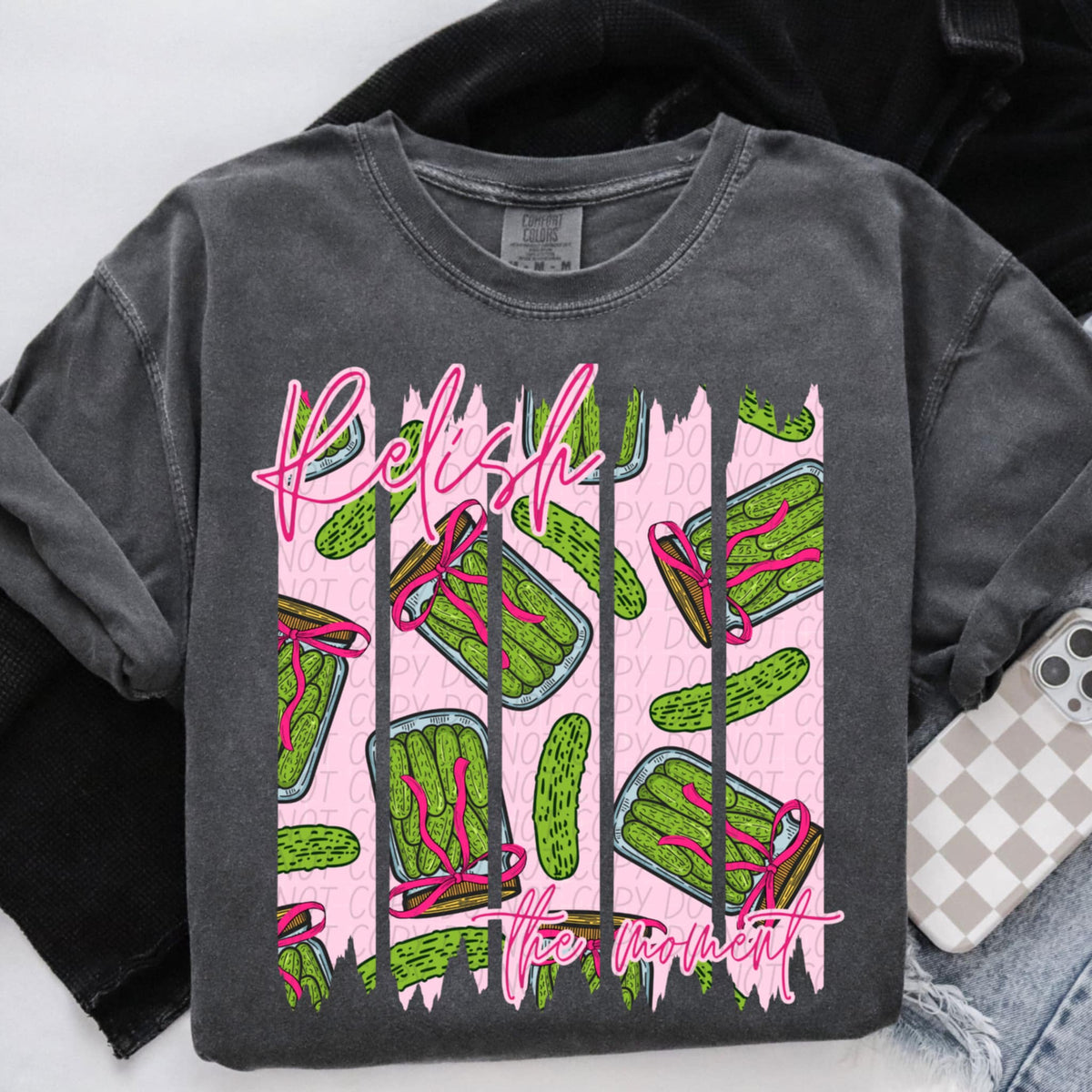 Relish the moment pickles (TTD) 98376 DTF transfer