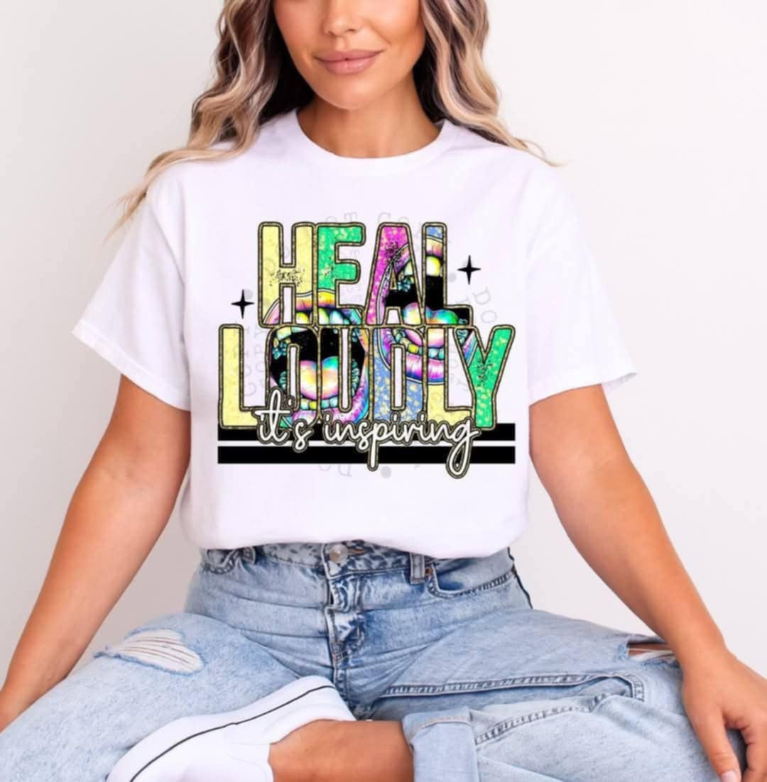Heal loudly it’s inspiring 98136 DTF transfer