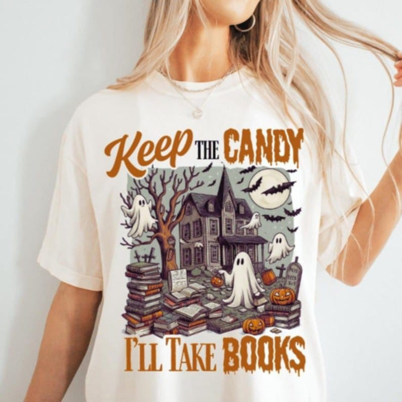 Keep the candy I’ll take the books 107773 DTF transfer