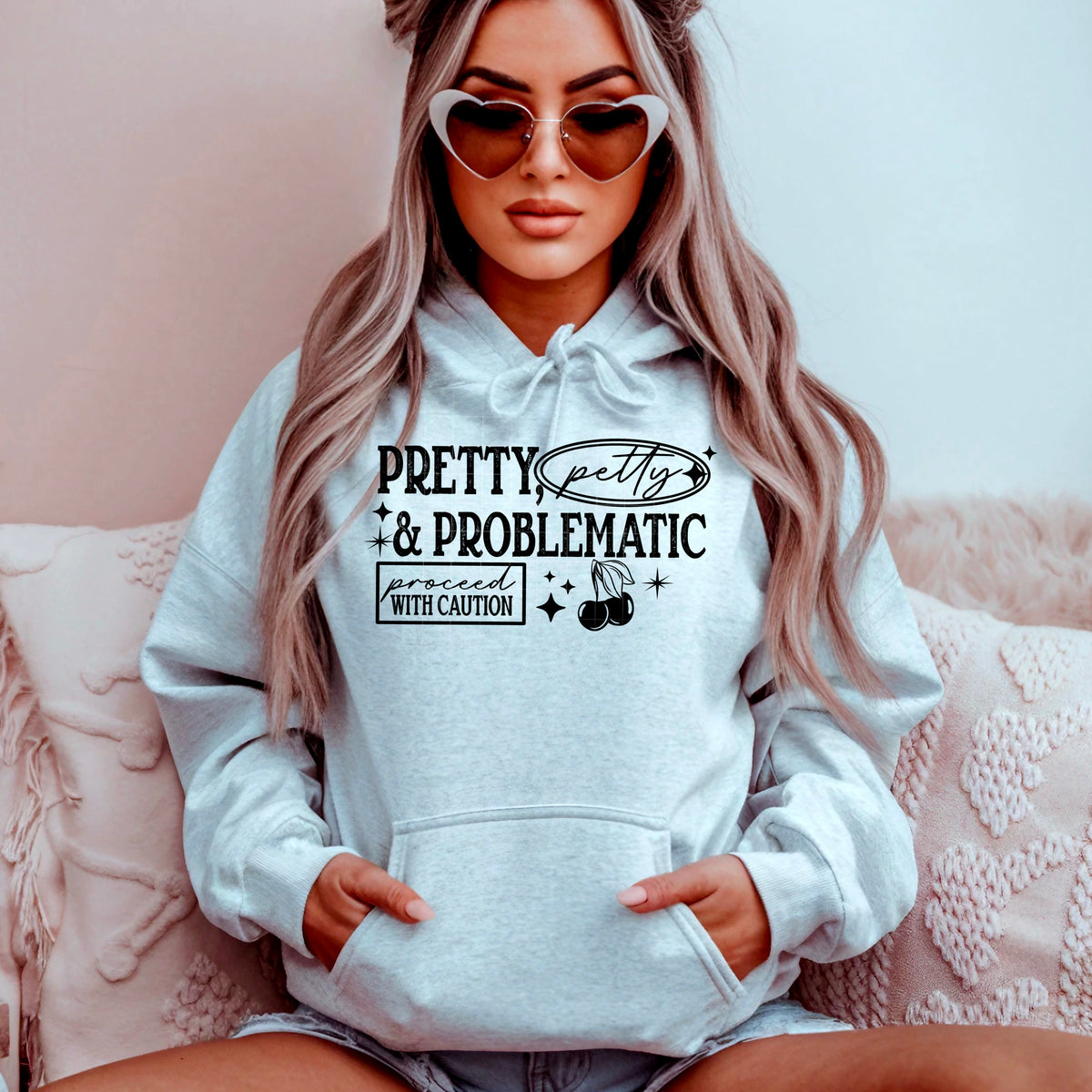Petty and Problematic BLACK (CSC) DTF Transfer