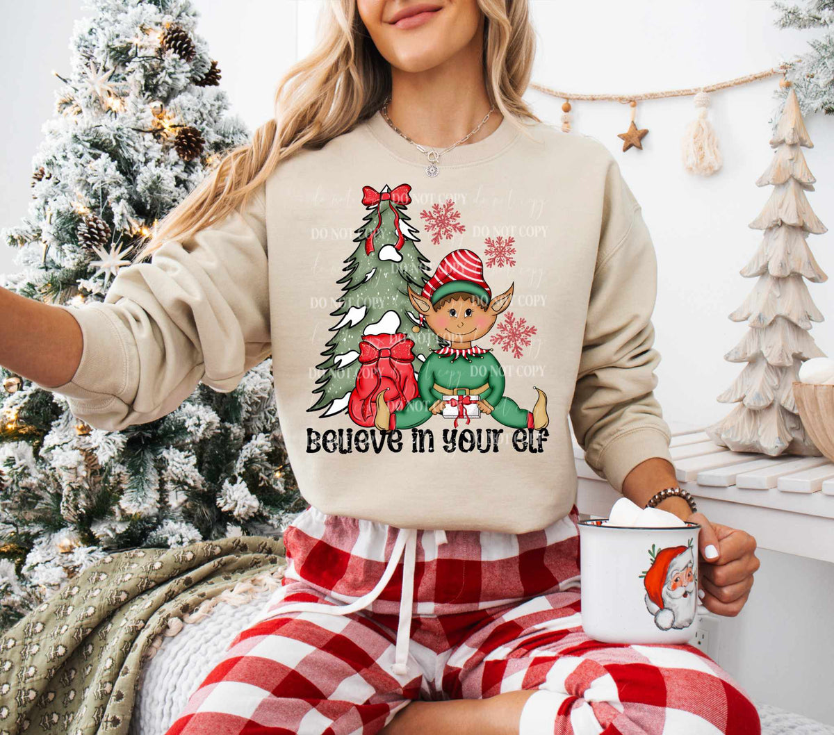 Believe in your elf 70193 DTF transfer