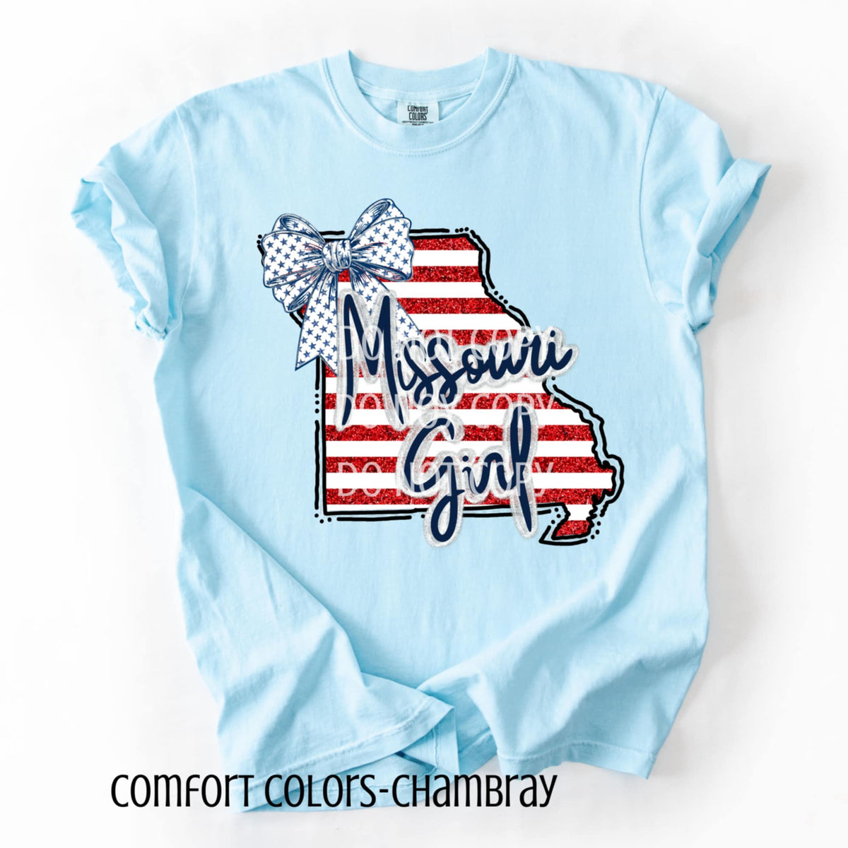 Patriotic GIRL states CSG DTF transfers