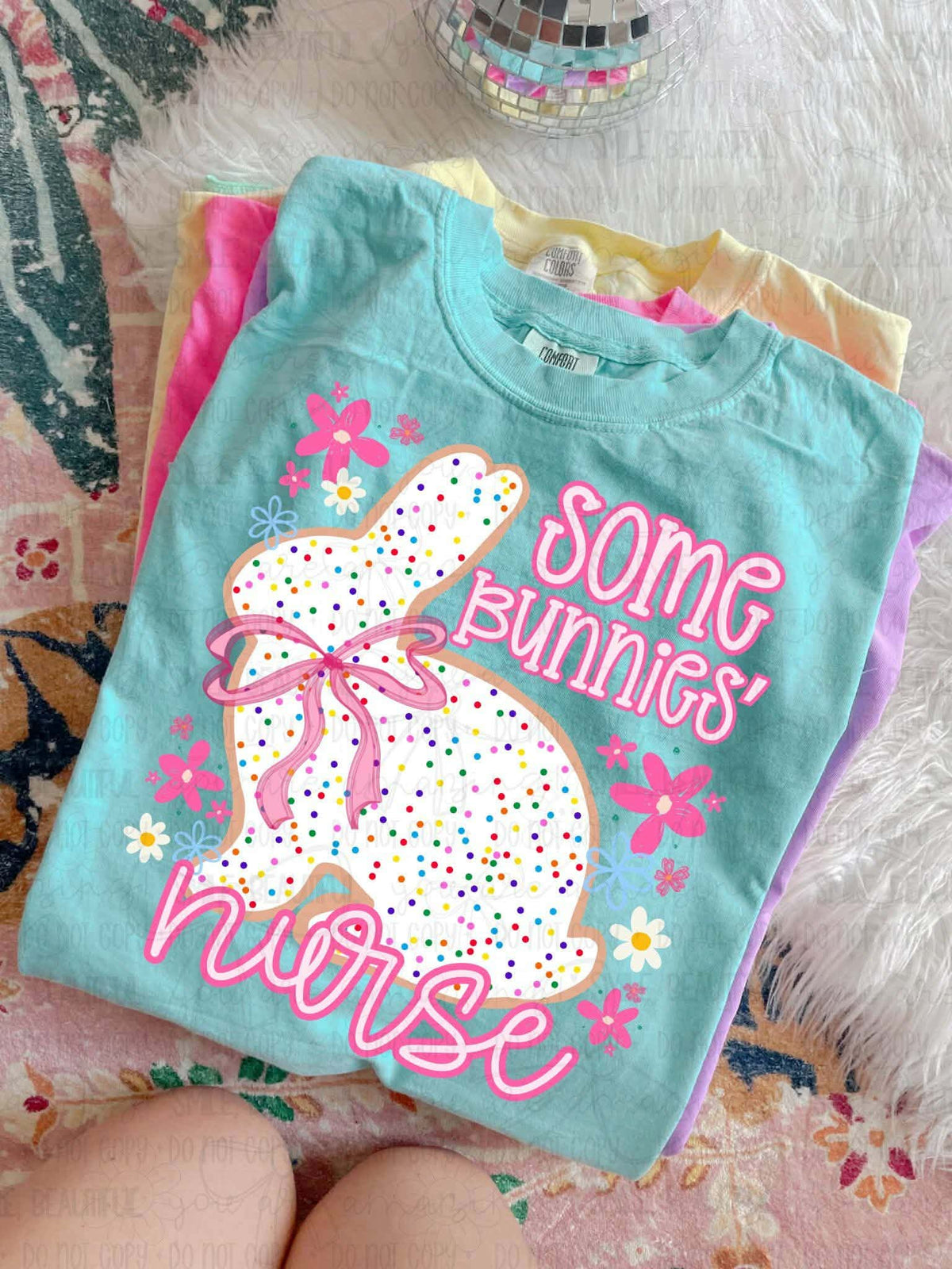 Some bunnies’ nurse cookie (MZ) DTF Transfer