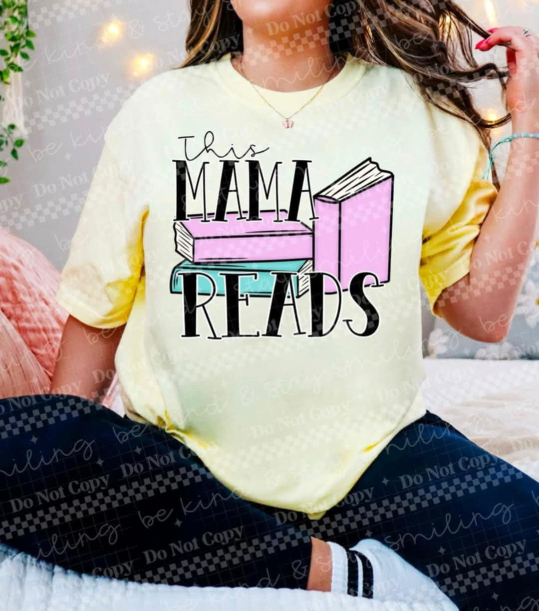 This mama reads (CMLD) 97268 DTF transfer