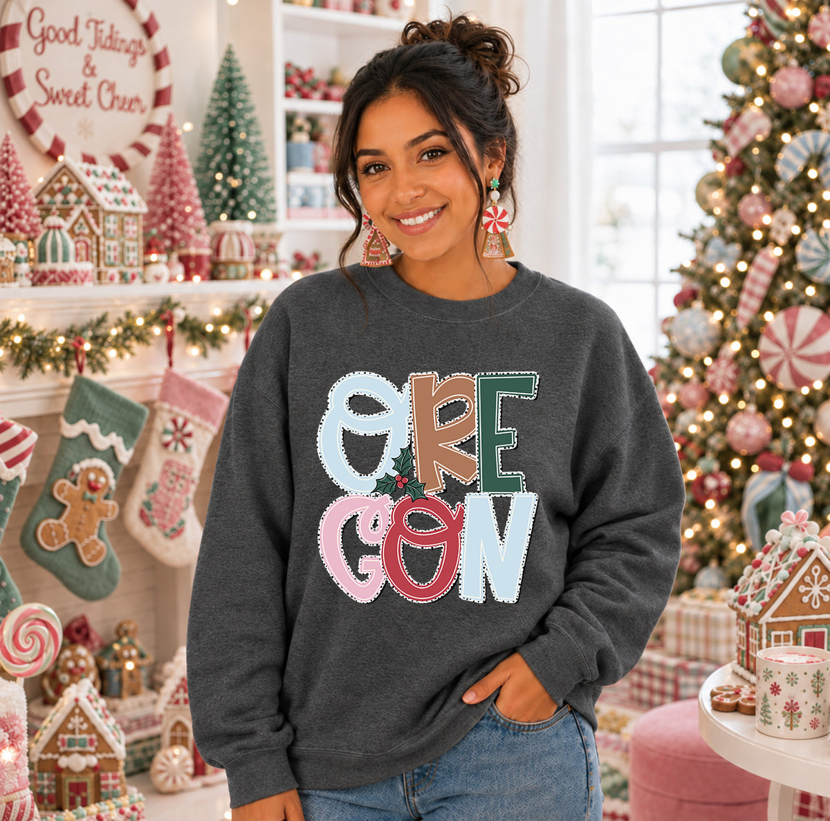 Holly jolly Oregon (S&G) DTF Transfer