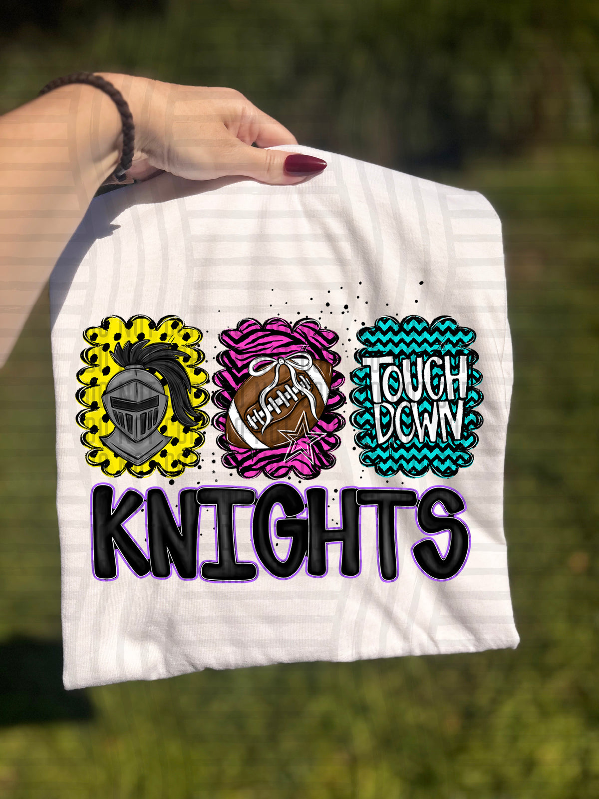Knights Preppy Bright Trio (Caplinger) 113091 DTF transfer