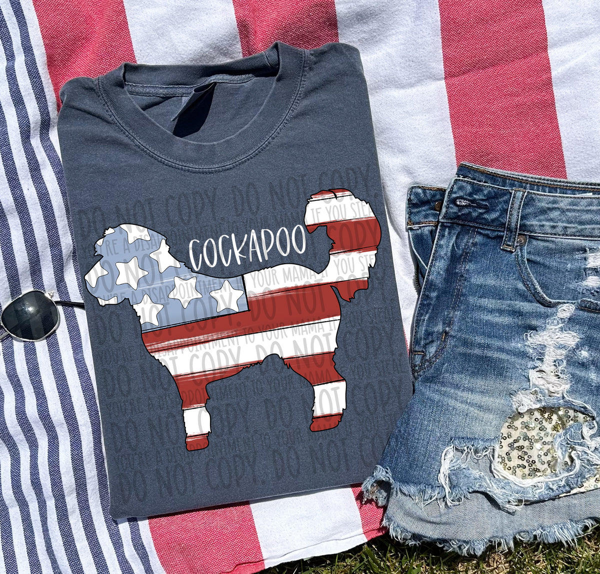 COCKAPOO white (SWD) DTF transfer