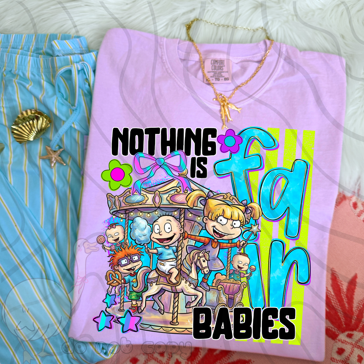 Nothing is fair babies (DKD) DTF Transfer
