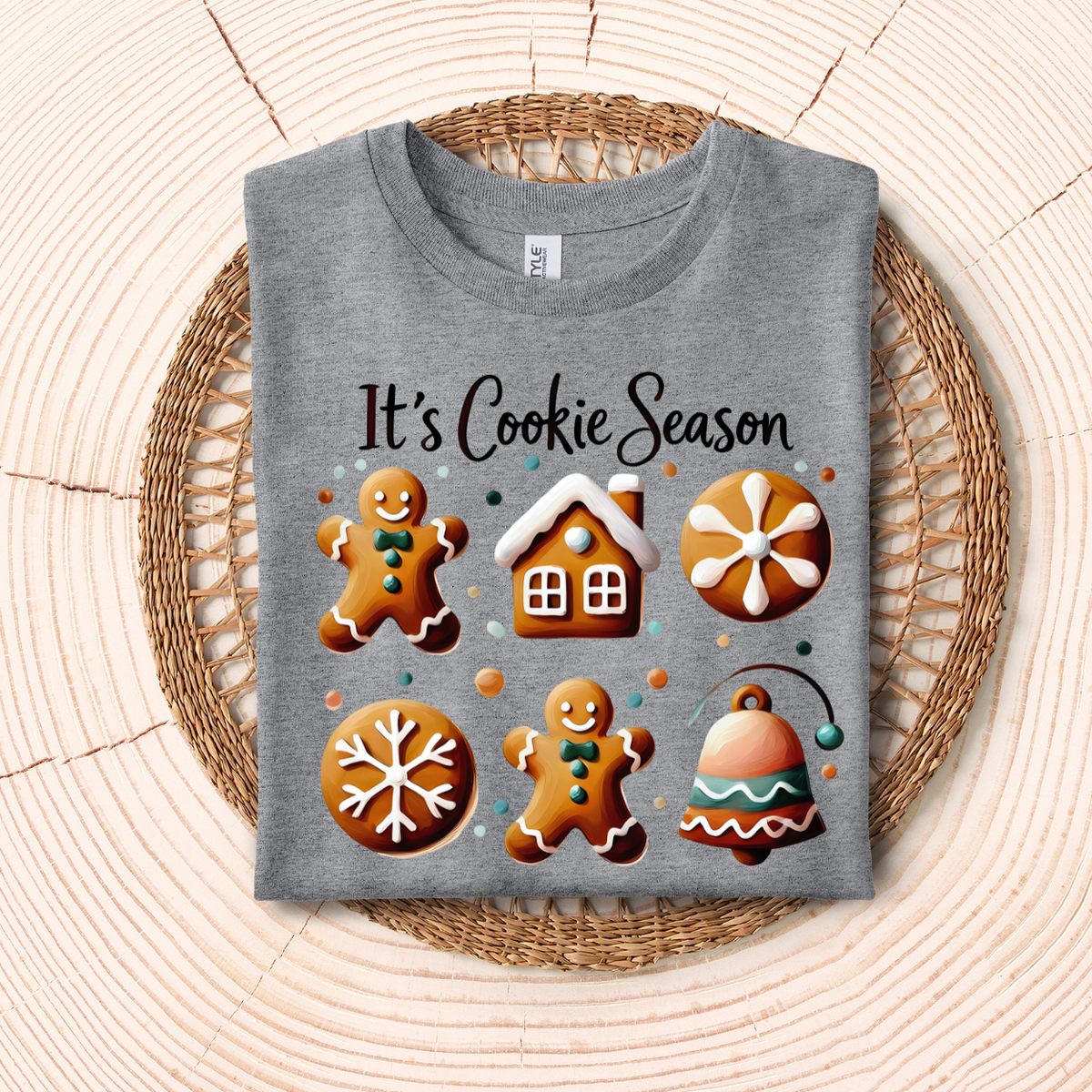 It's Cookie Season (Black) 68245DTF transfer