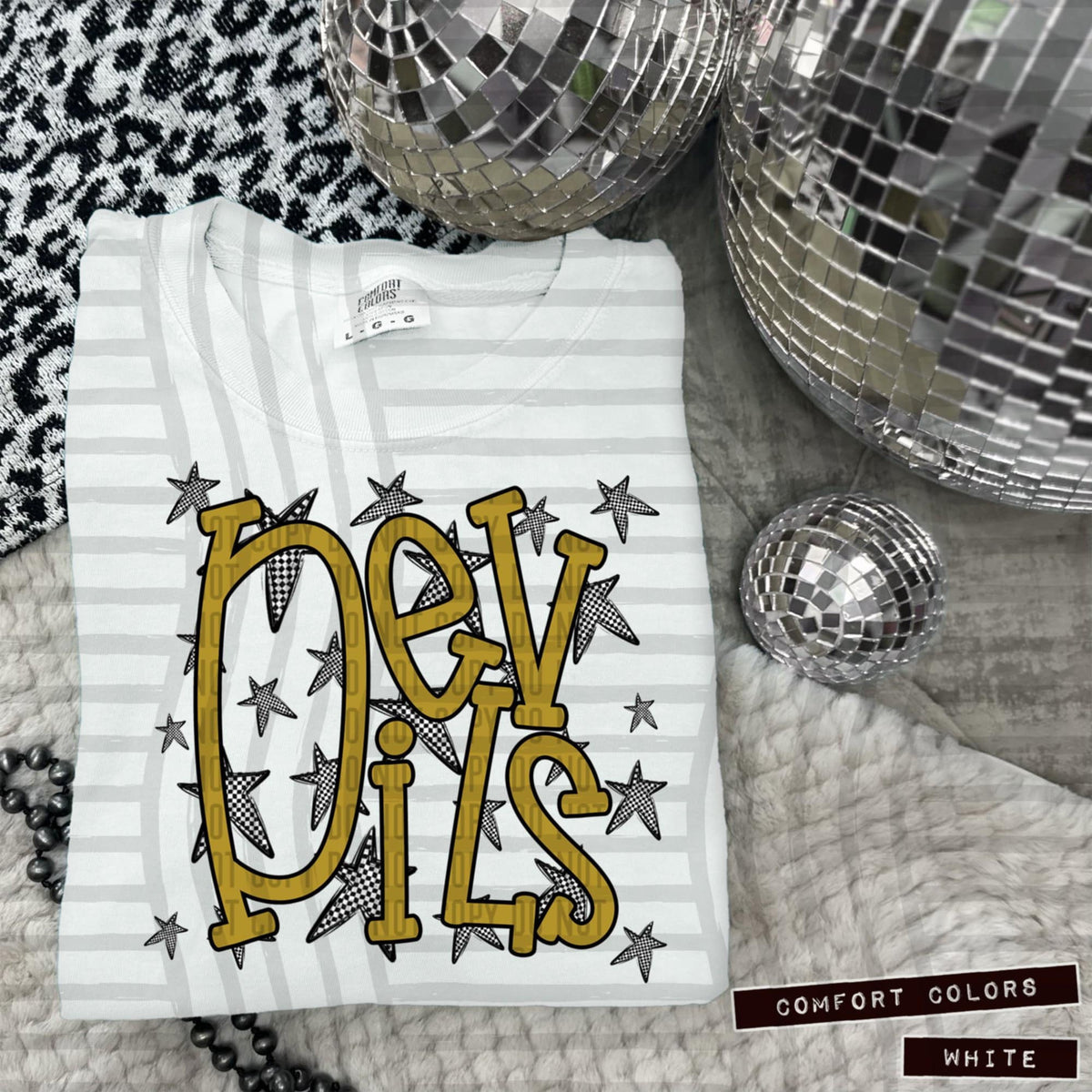 Gold Staggered Mascots (Caplinger)