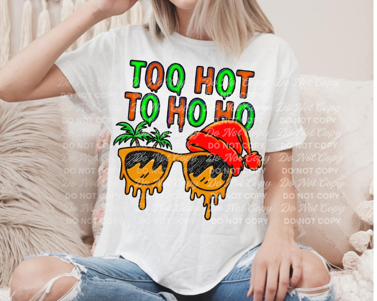 To hot to ho ho 109298 DTF transfer