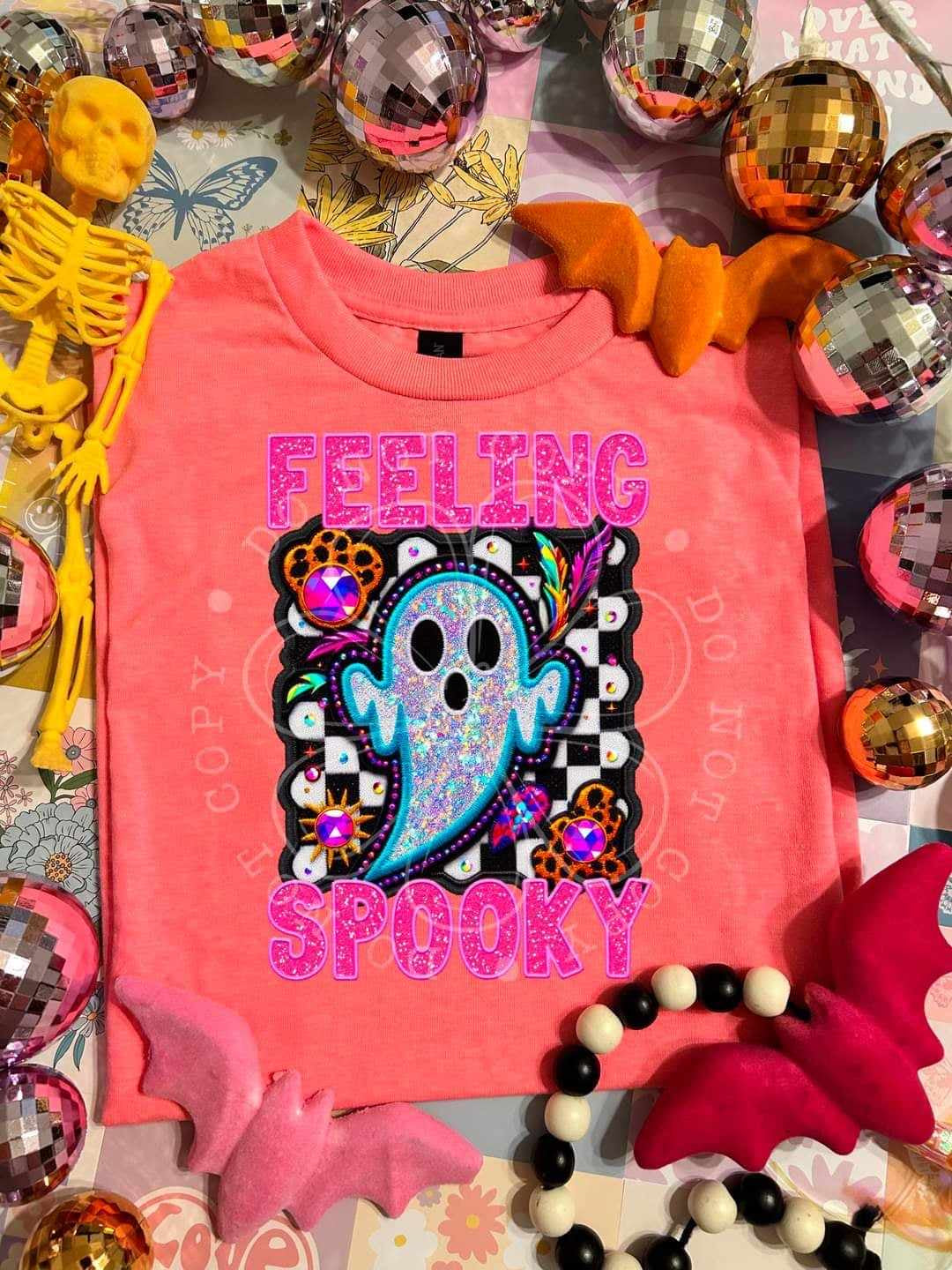 Feeling spooky ghost (DDD) 55190 DTF transfer