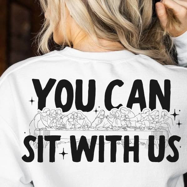 You can sit with us (KARTA) 64052 DTF transfer