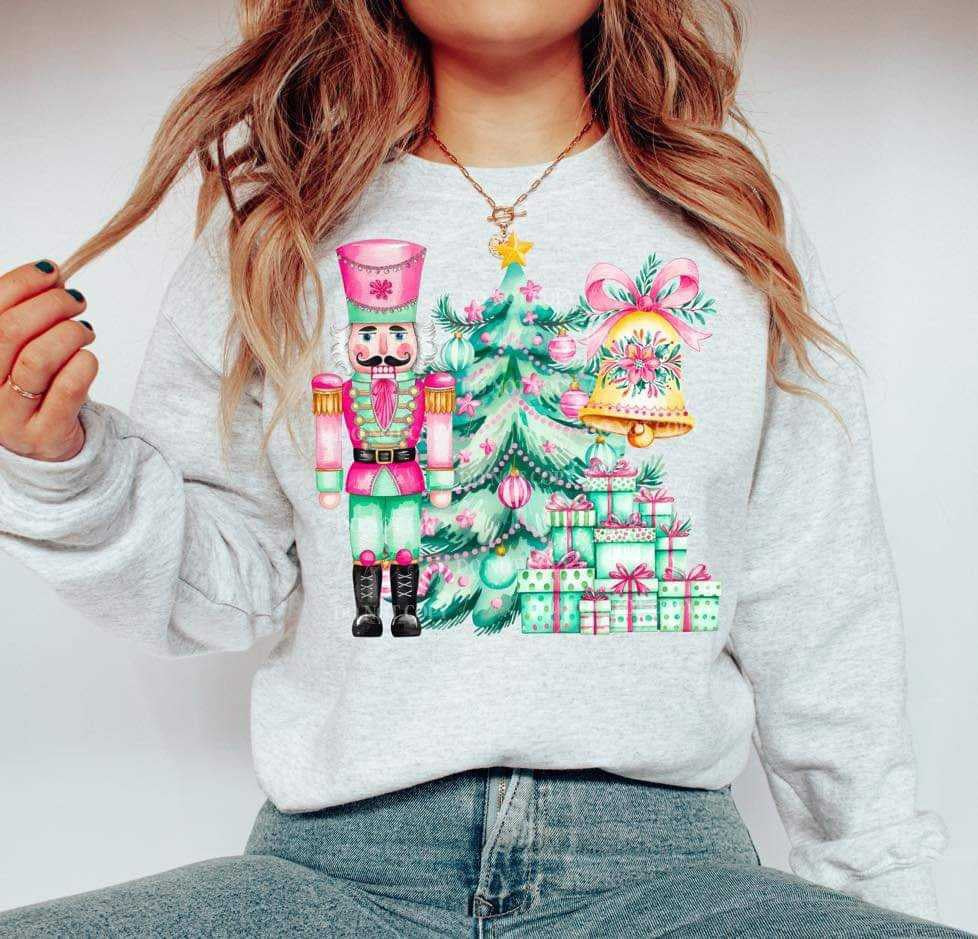 Pink nutcracker Christmas (LYTTLE) 70042 DTF transfer