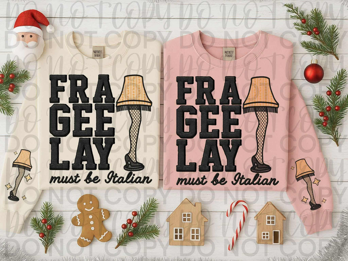 Frageelay front only (sweet starlight) 114540 DTF transfer