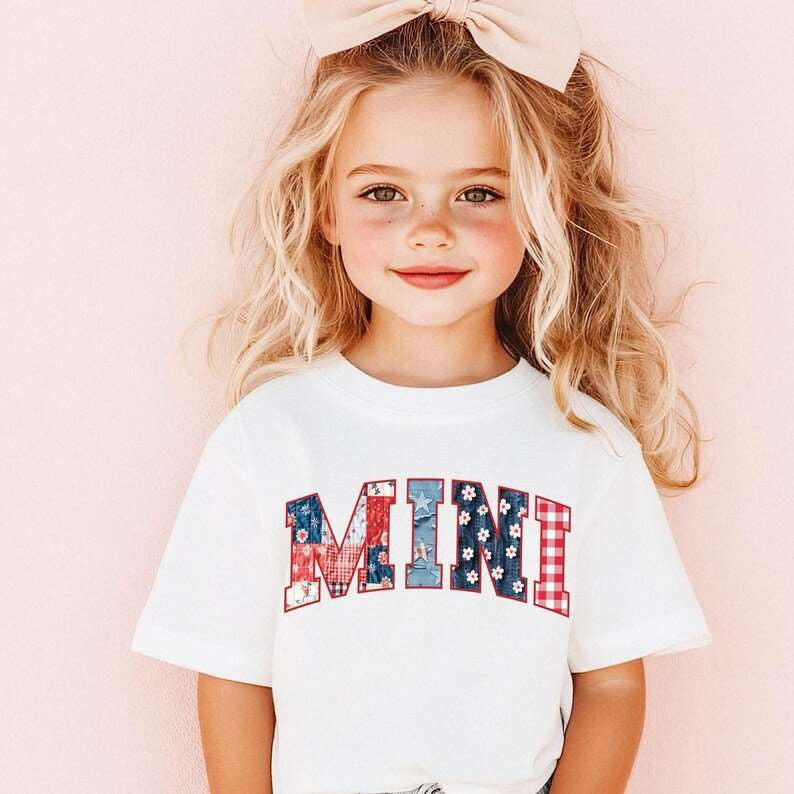 Mini patriotic patterns 84324 DTF transfer