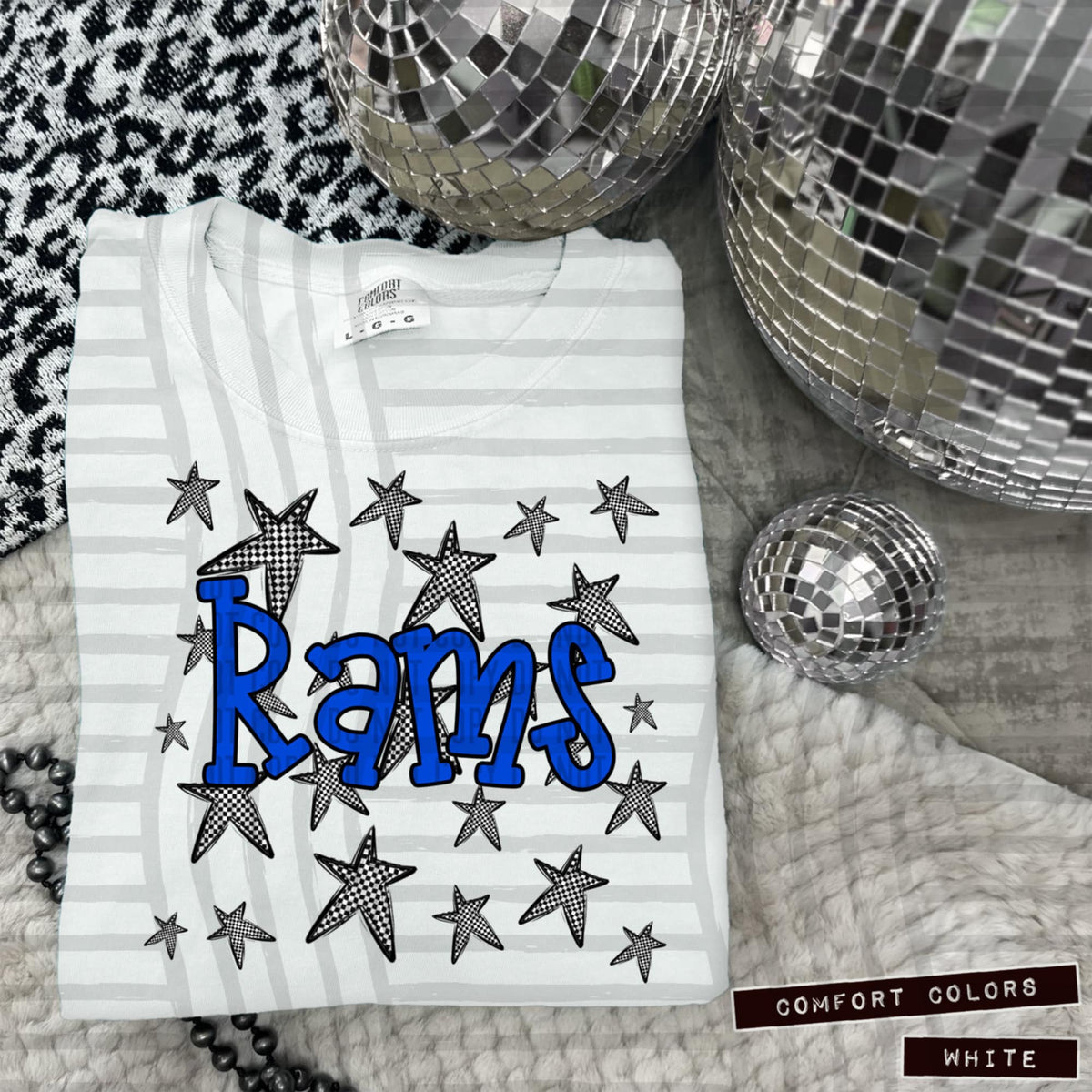 Blue Staggered Mascots (Caplinger)