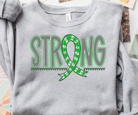 Strong green ribbon (S&G) 52736 DTF transfer