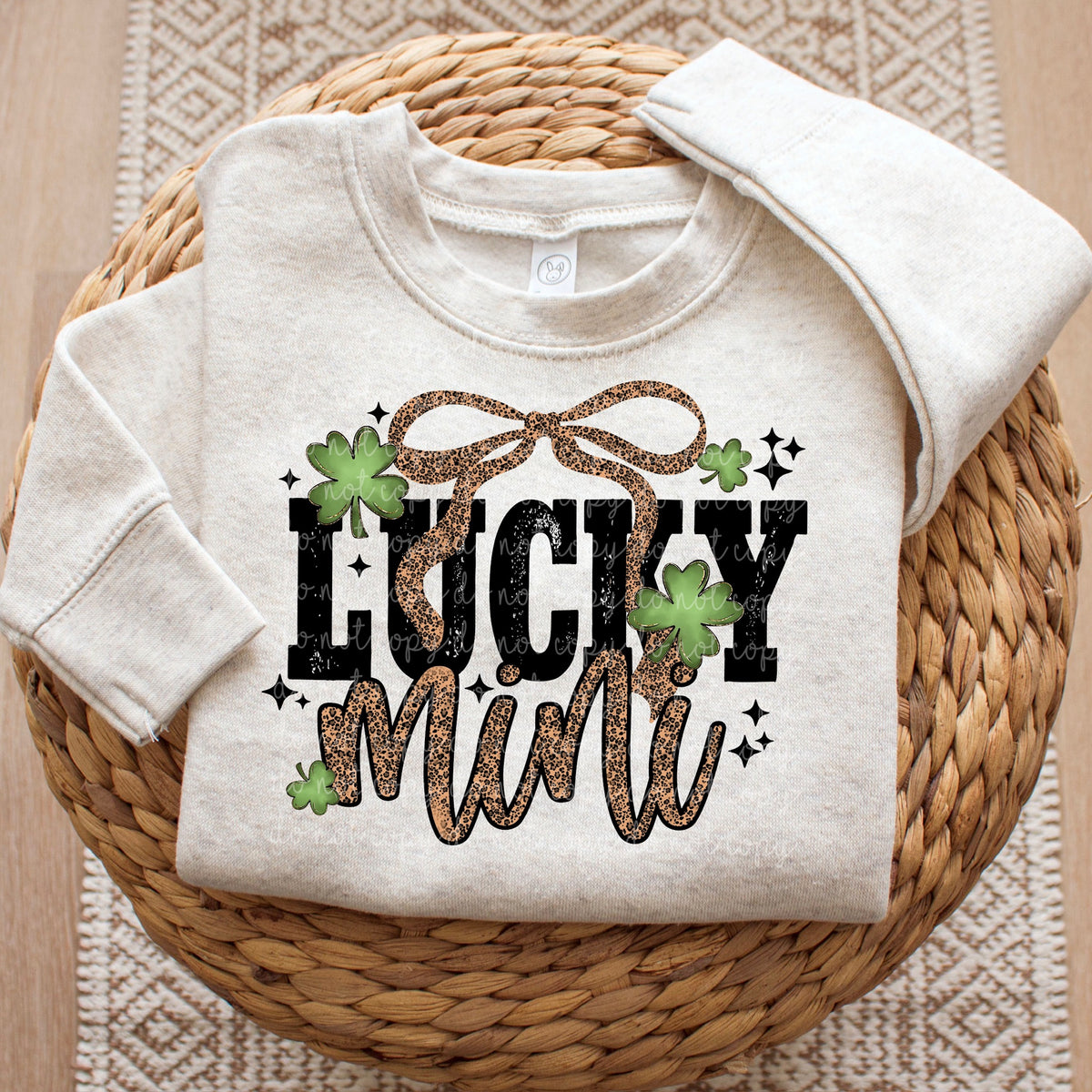 Lucky Mini Leopard and Bow (exclusive) DTF Transfer