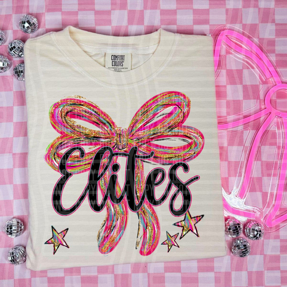 Elites Whimsical Bow (caplinger) DTF transfer