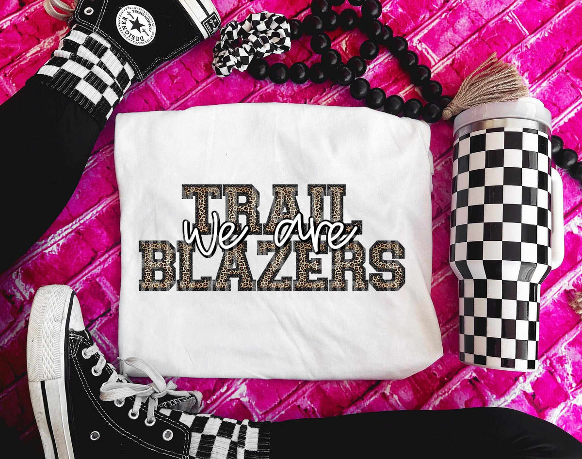 We are trailblazers leopard filled (caplinger) 70946 DTF transfer