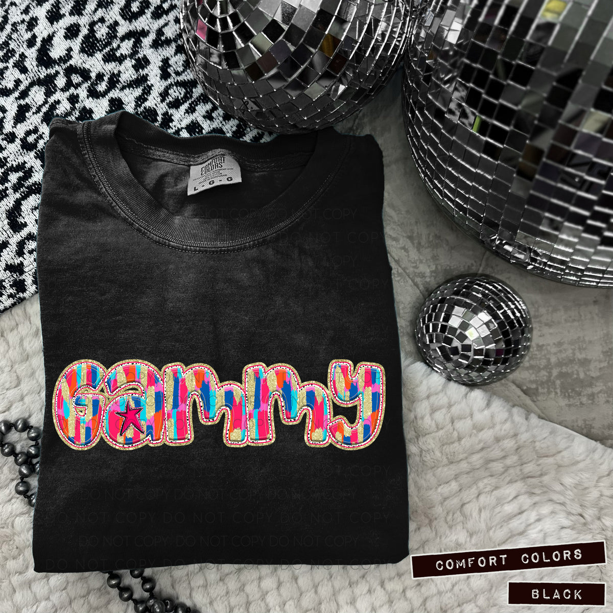 Gammy Tutti Brushstrokes (Caplinger) DTF transfer