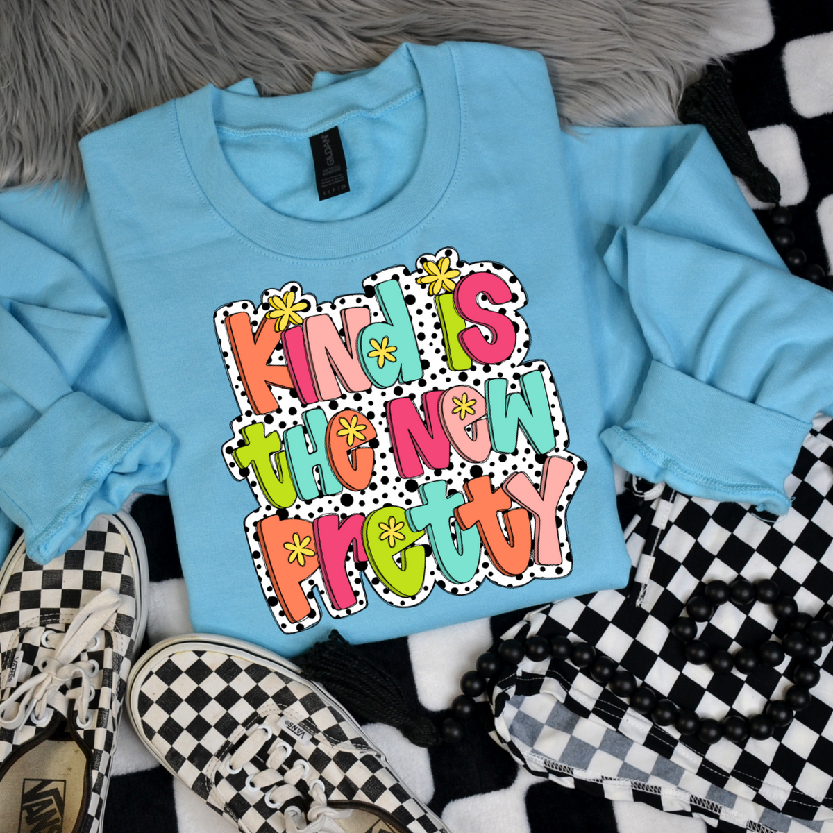 Kind Is The New Pretty 68305 DTF Transfer