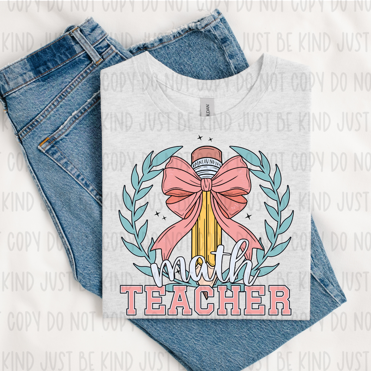 Math Teacher (Kayndi) 72246 DTF Transfer