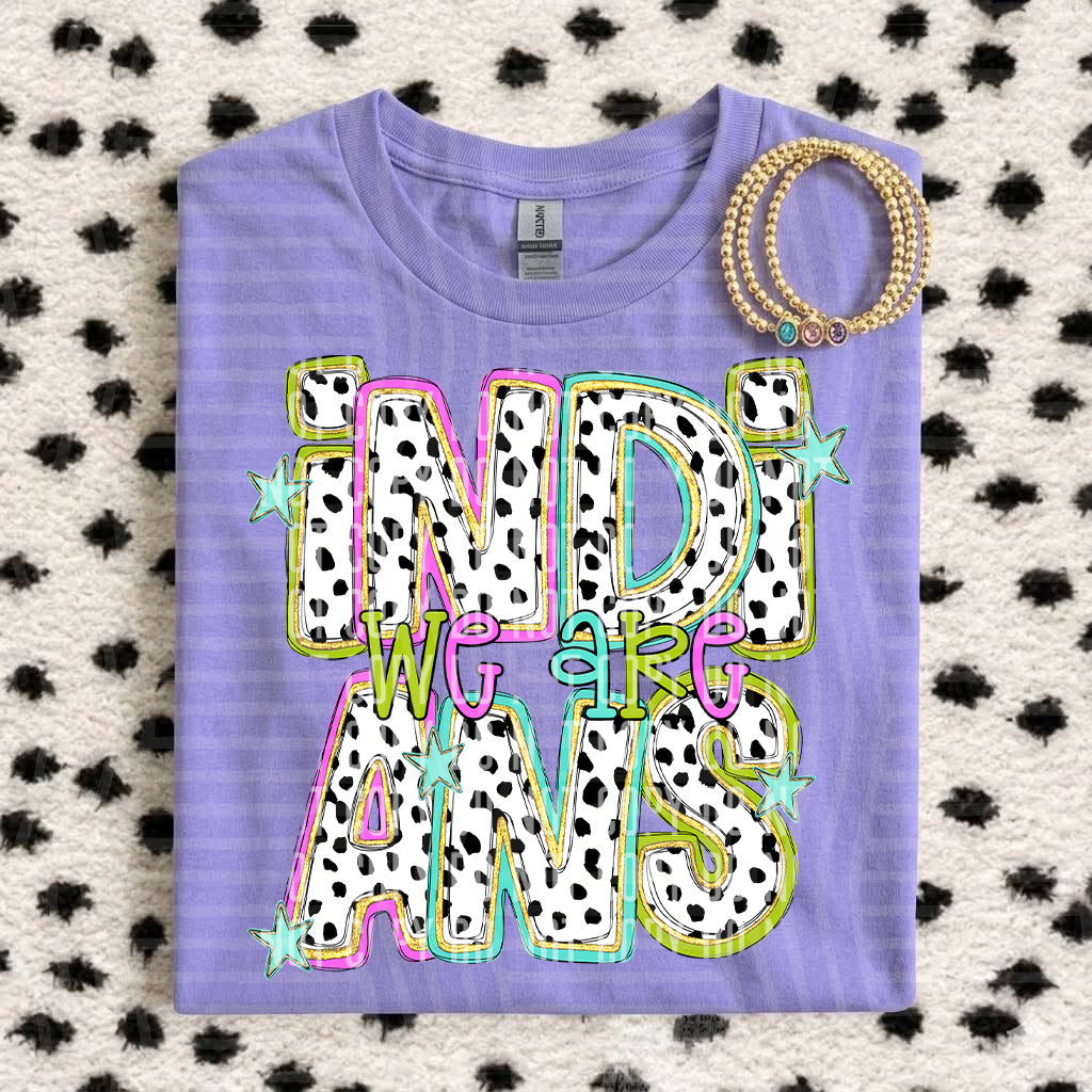 We Are Indians Spotted & Dotted (Caplinger) DTF transfer