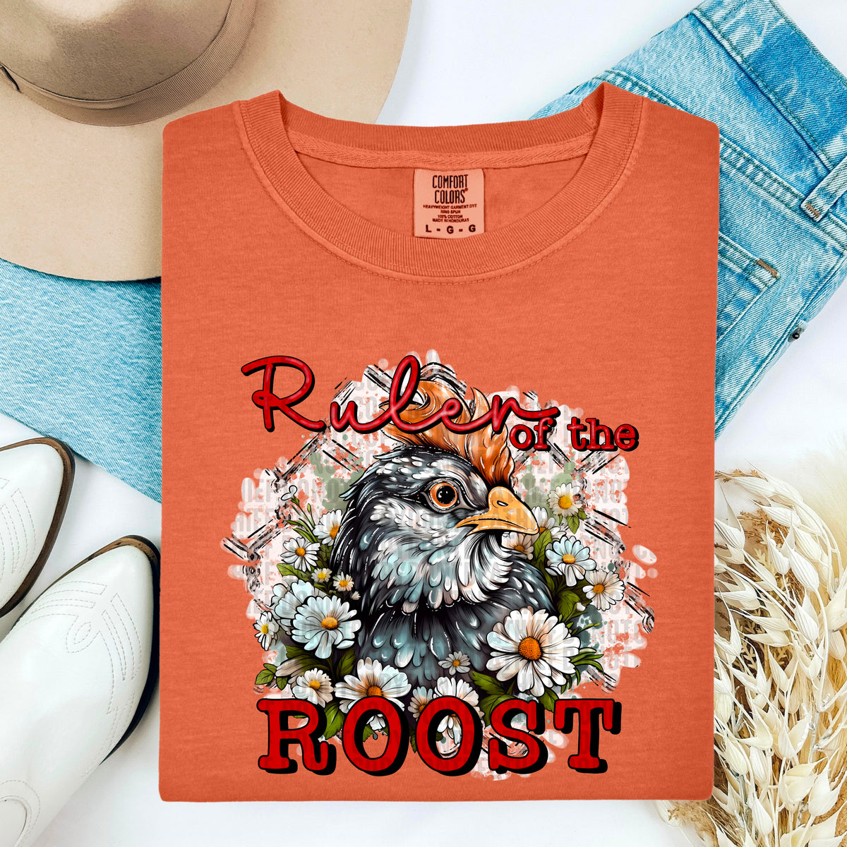 Ruler of the roost 103722 DTF transfer